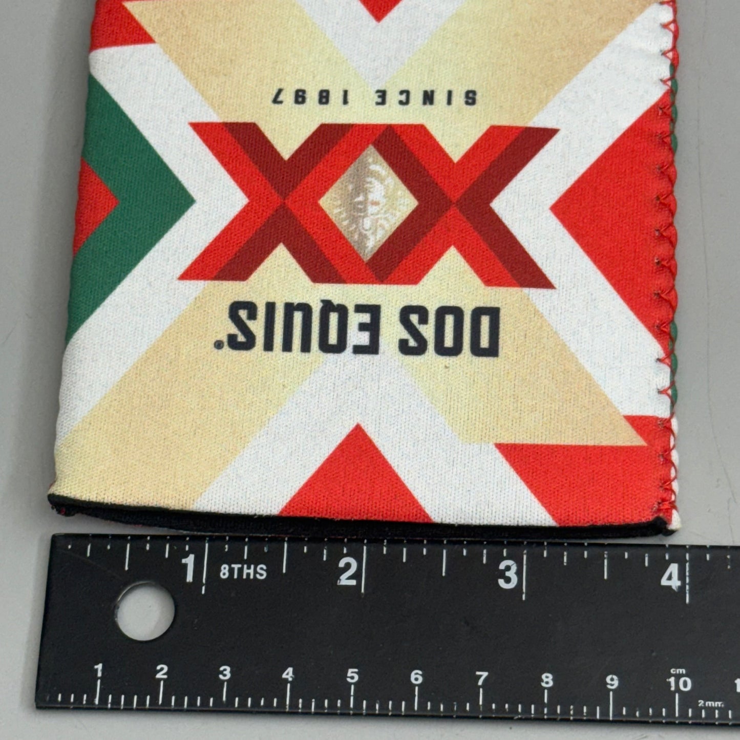 DOS EQUIS XX 4PK Can Koozies 4 1/2”Hx4”W Sponge Material Various Colors