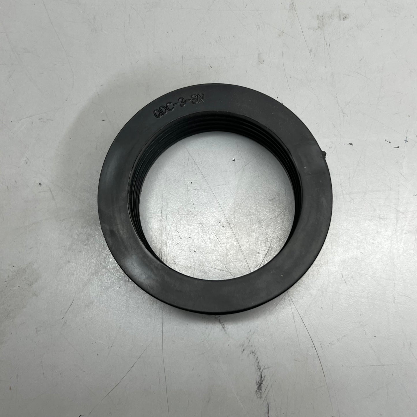 FIAT PRODUCTS 3 Inch Diameter Gasket Black QDC-3-SN
