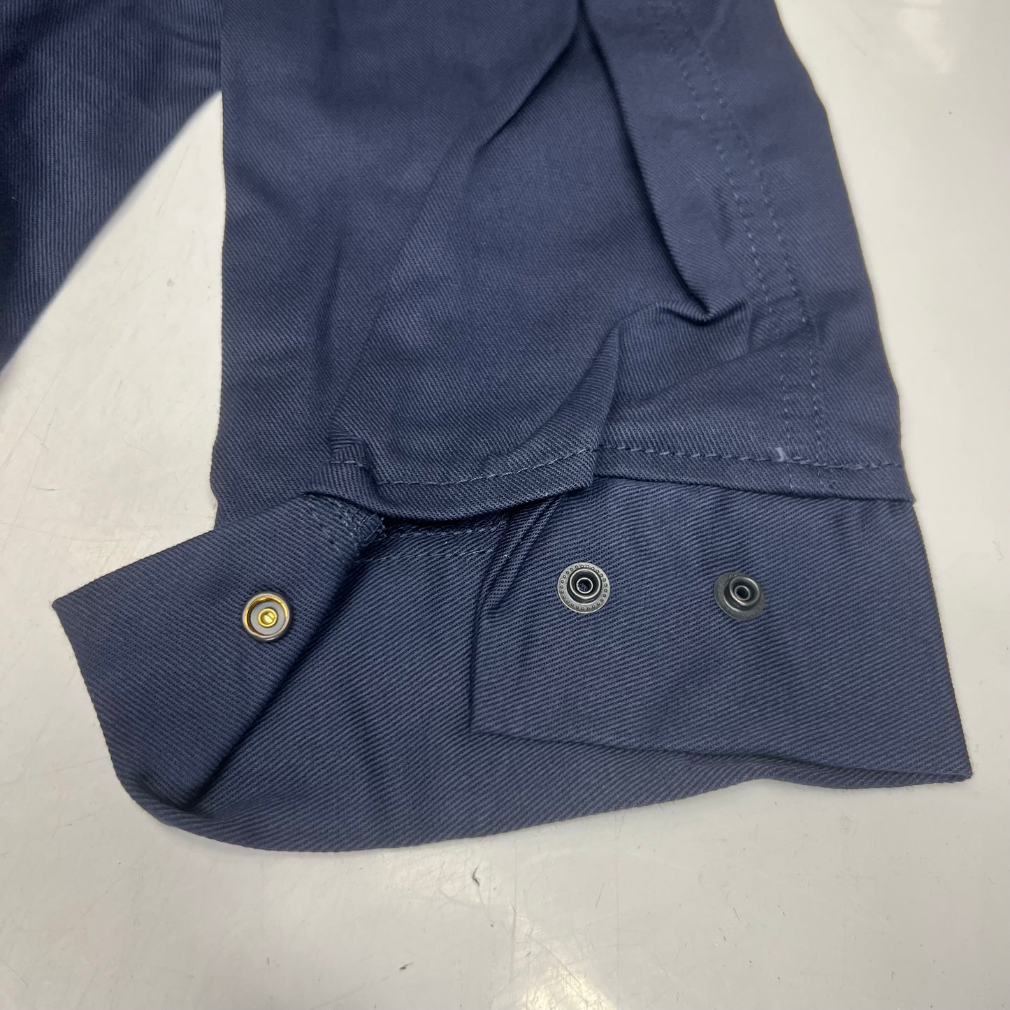 PORTWEST Bizflame 88/12 Classic FR Coveralls Sz Small, Navy UFR87