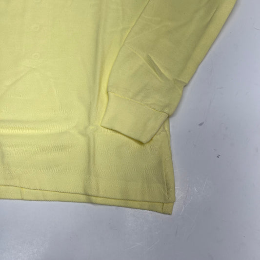 FRENCH TOAST Schoolwear Made for Kids Long Sleeve Polo Boy's Sz XL Yellow 1009