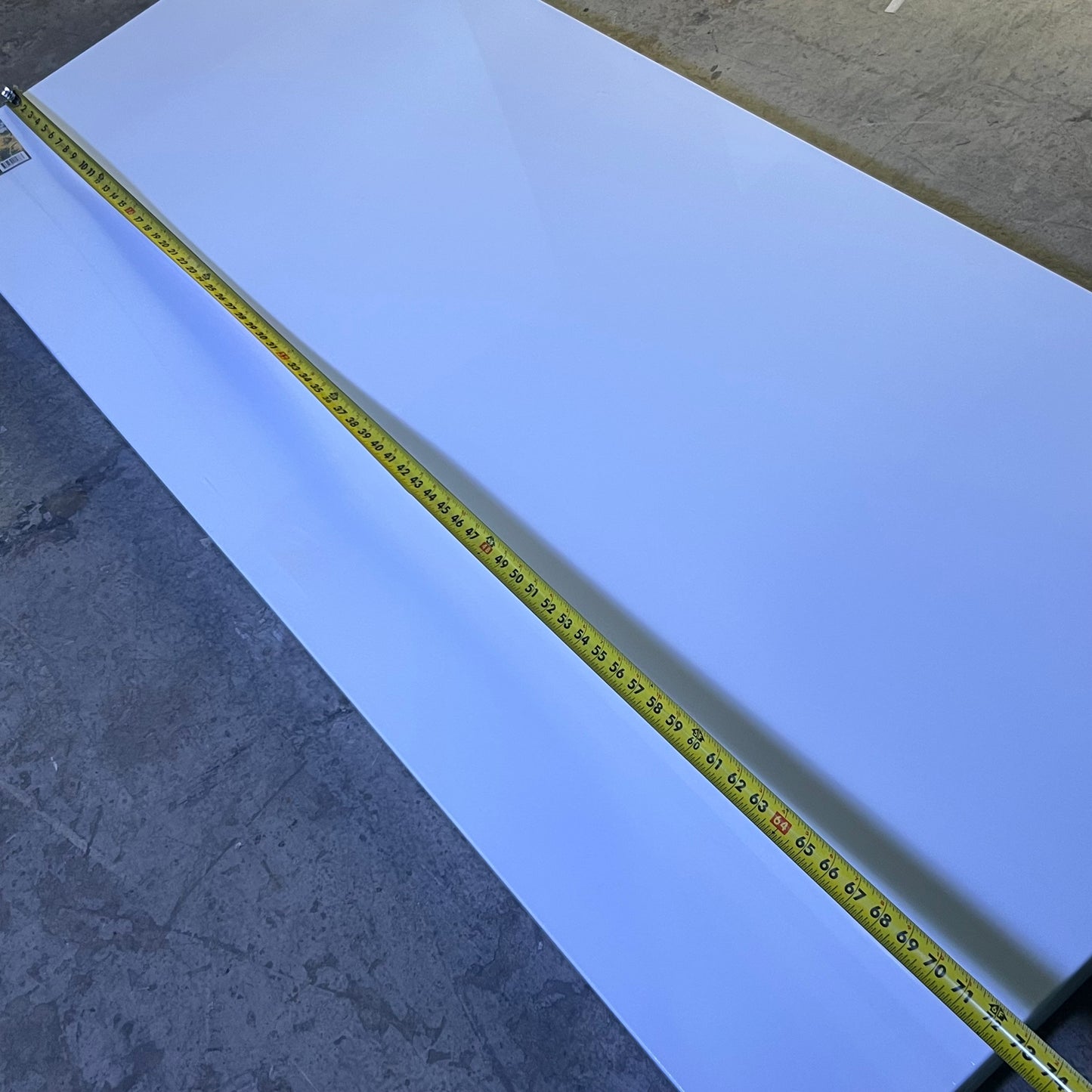 ZA@ CREATIVE MARK The Edge Professional Stretched Canvas W/ 4 Paintable Edges Sz 1 1/2" x 30" x 72", White 90286A