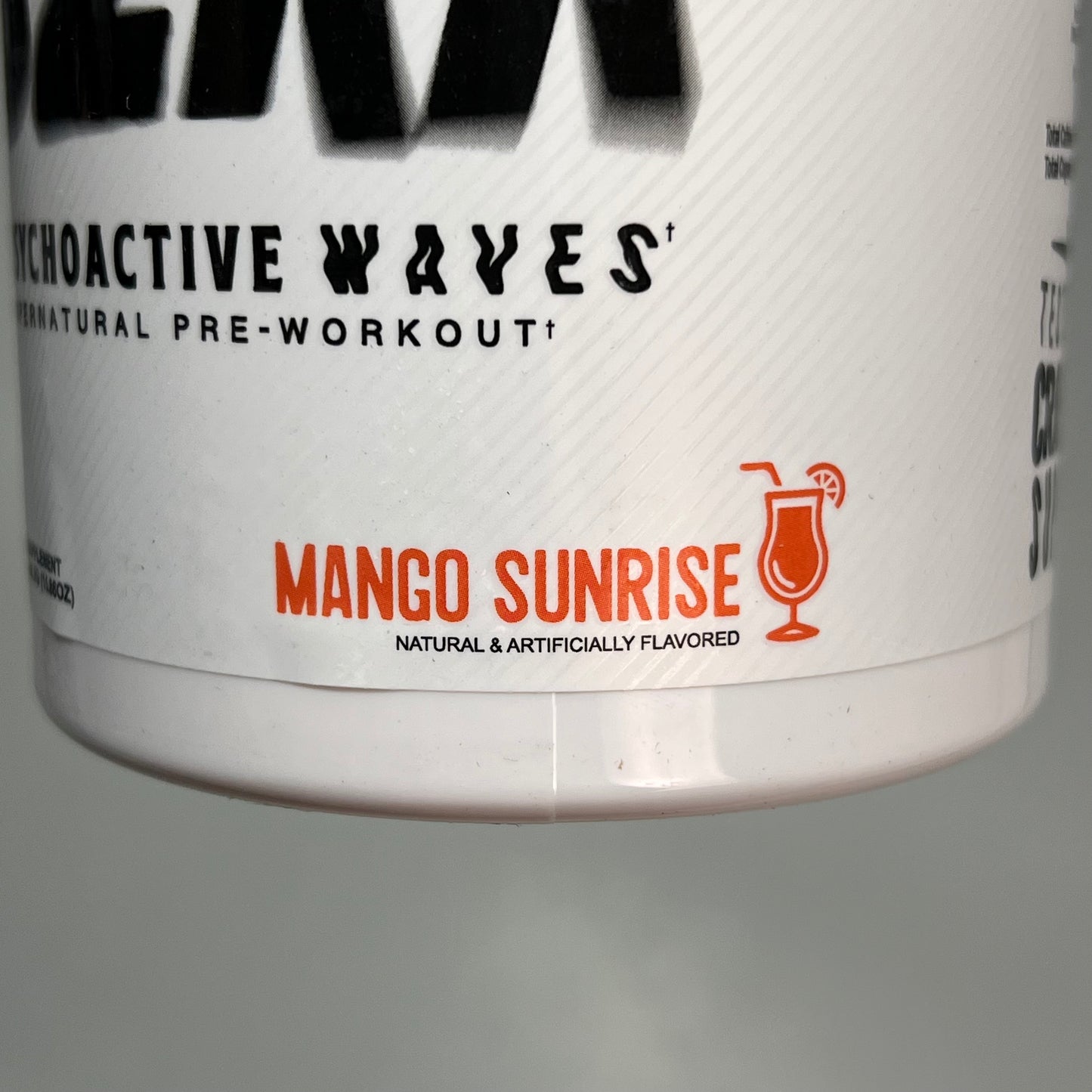 BLACK MAGIC BZRK Psychoactive Waves Preworkout Mango Sunrise Flavor 25 Servings