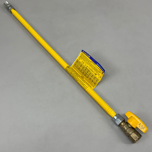 ZA@ BRASSCRAFT Coated Gas Appliance Connector 1/2" OD X 24" CSSD4K-24