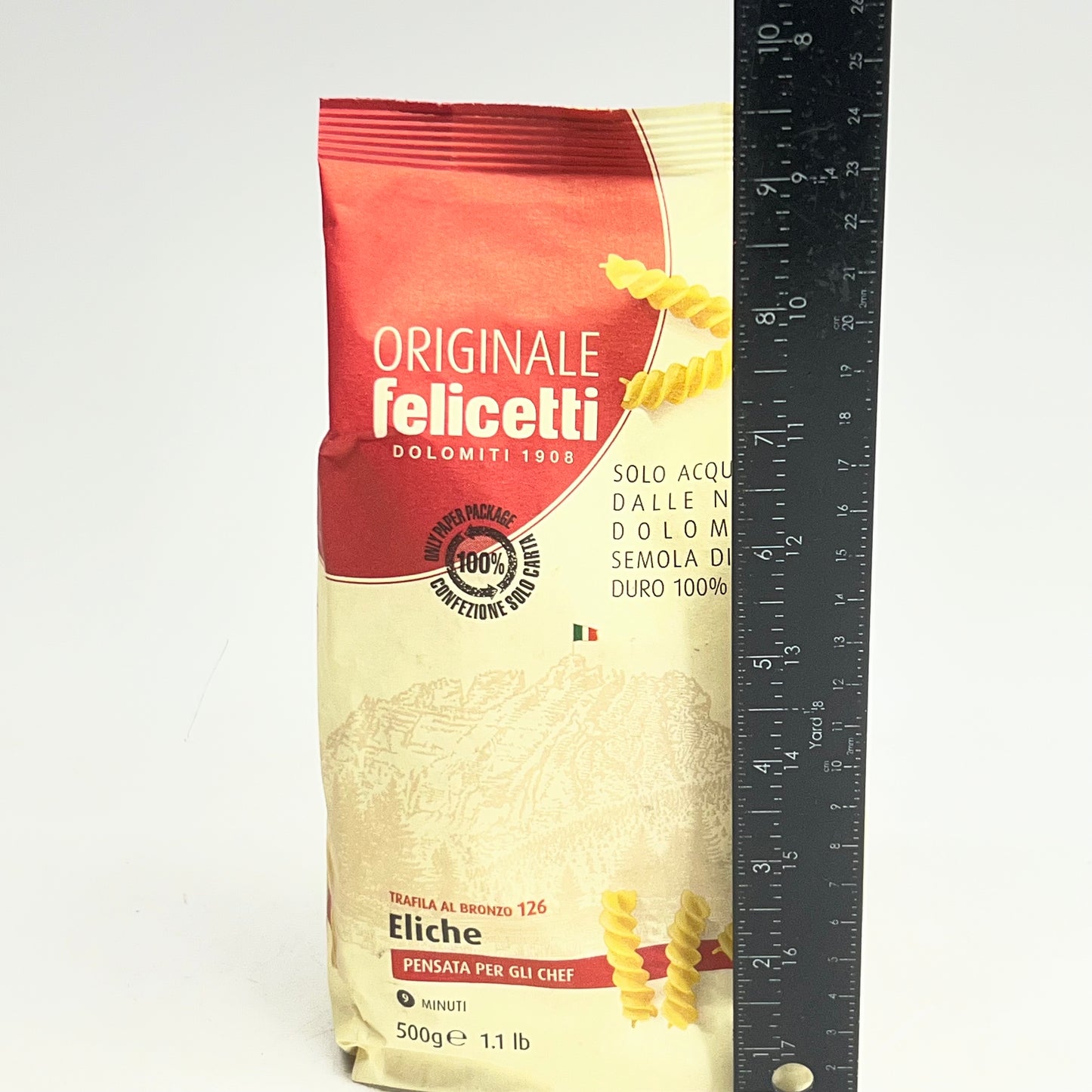 ZA@ FELICETTI ORIGINALE (2 PACK) Pasta Eliche 1.1 Lb. BB 08/27