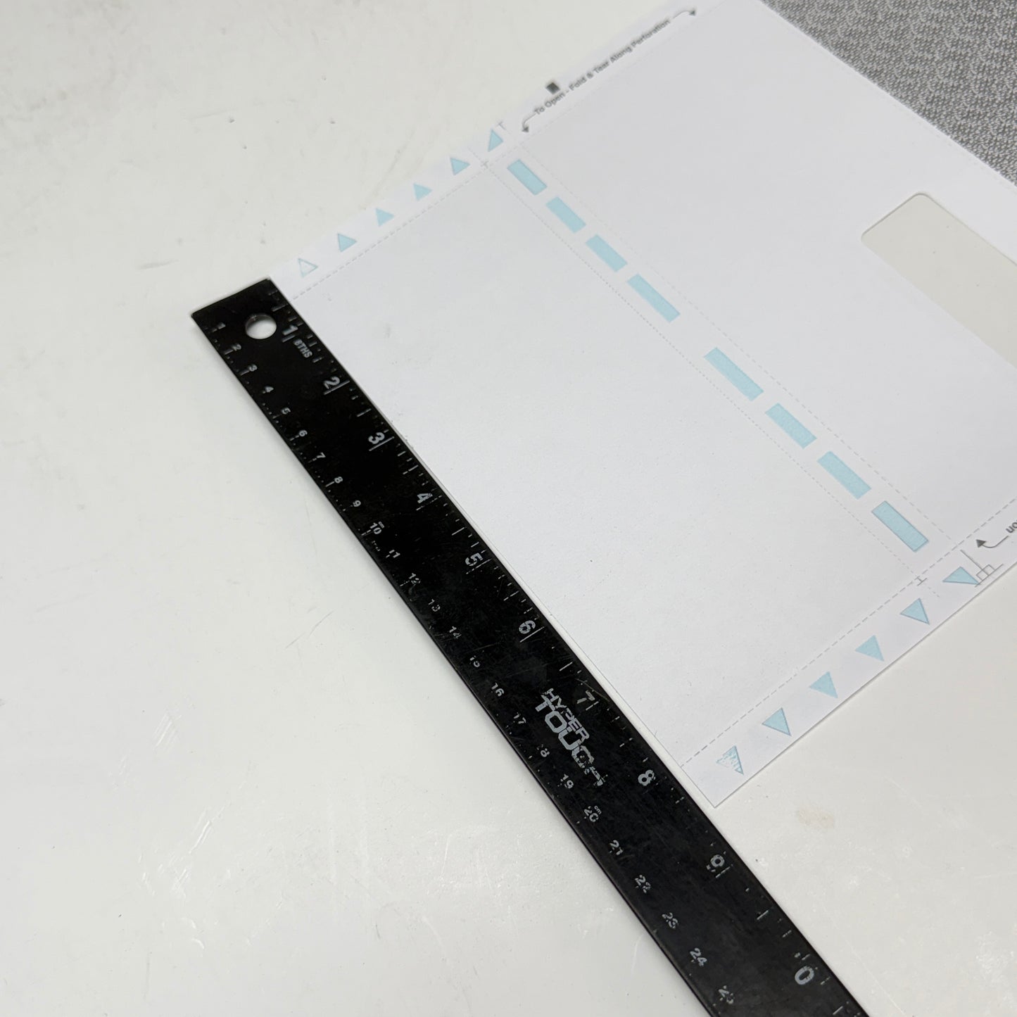 VERSASEAL (1000 PACK) 8.5”x11” Herringbone Snap Pressure Seal Window Forms (no box)