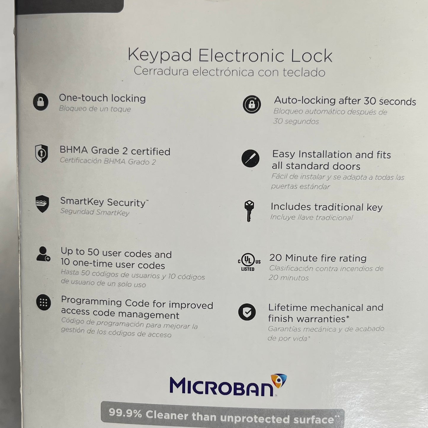 KWIKSET 260 Smartcode Traditional Electronic Deadbolt Satin Nickel 992600-002