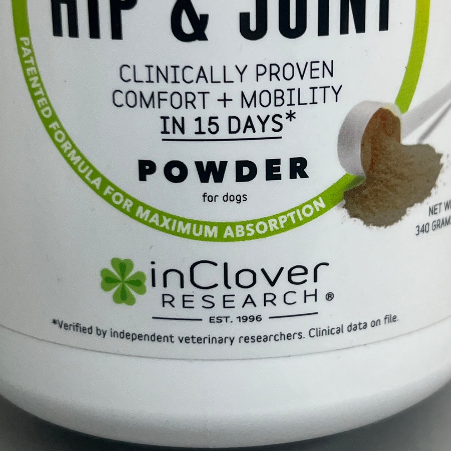 CONNECTIN Hip & Joint Powder (2 PACK) Comfort & Mobility Dog Supplement 12 oz ea 12/26