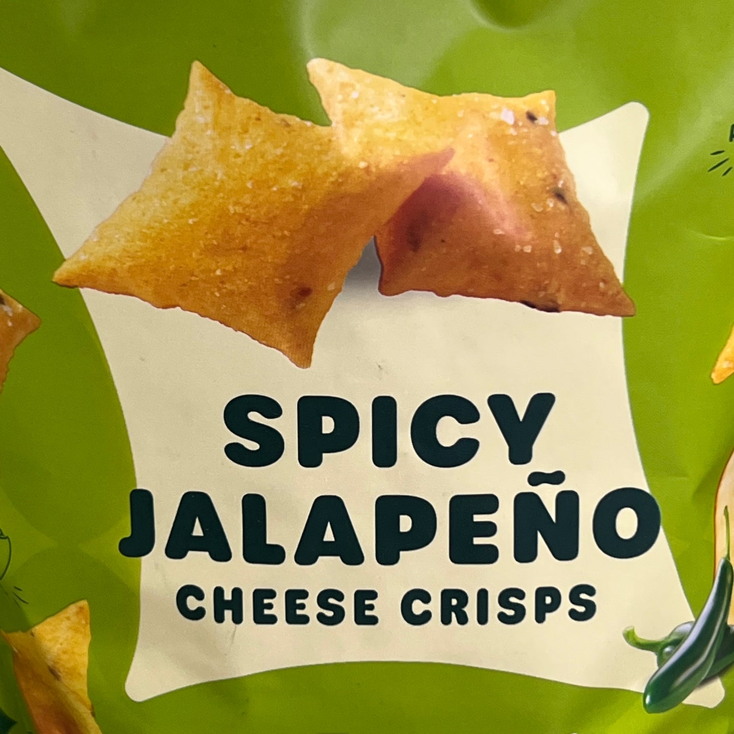 34 DEGREES (4 PACK) Mates Spicy Jalapeño Cheese Crisps 3 oz BB 03/26