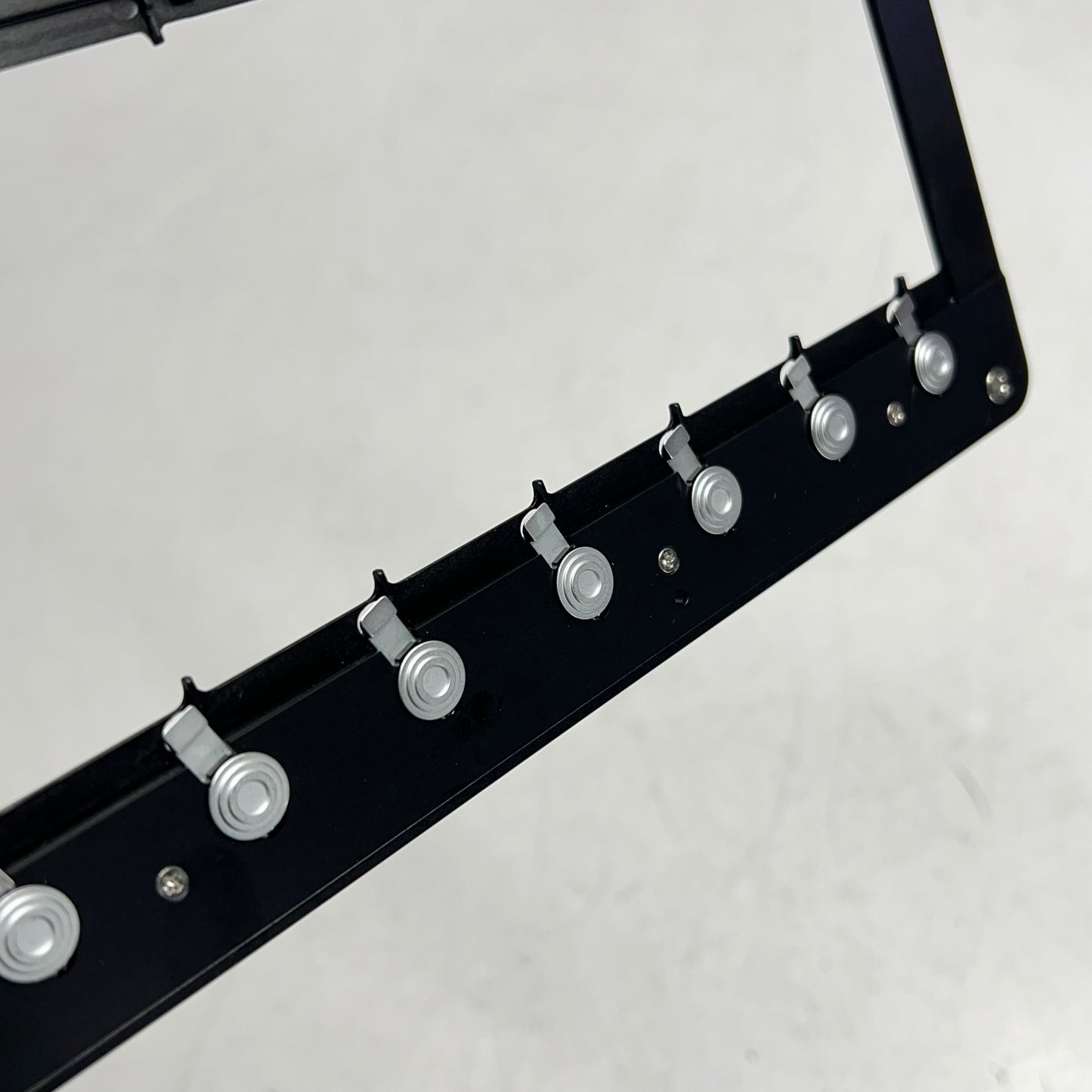 META SYSTEMS Modular Stage Adapter Plates for Microscopes 10.5"x5" Black