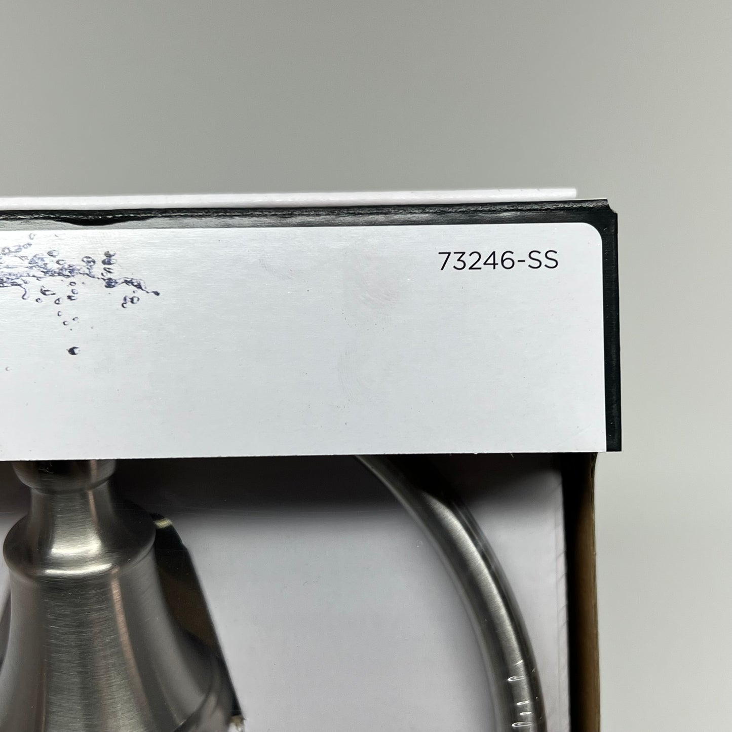 DELTA  Woodhurst Towel Ring Extends 2-7//8" From Wall Stainless Finish 73246-SS