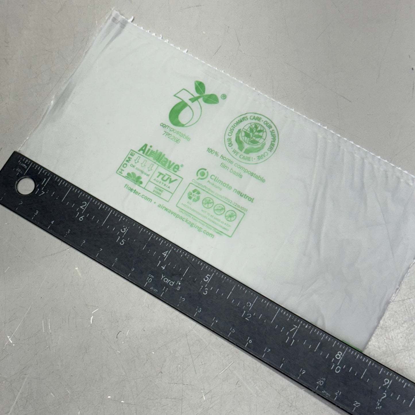 AIRWAVE (2 Rolls) Plantwave Small Pillow Cushion Film Plant Based 8"x4" - 1700' 700-371