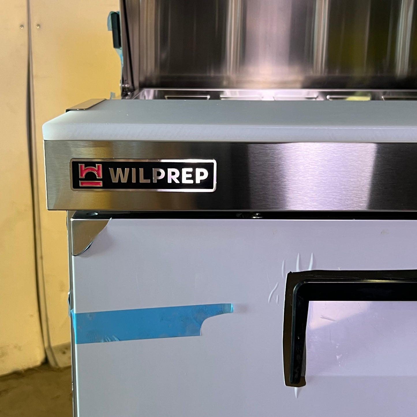 WILPREP 29" Single Door Commercial Salad Prep Table Refrigerator TSSU-29T