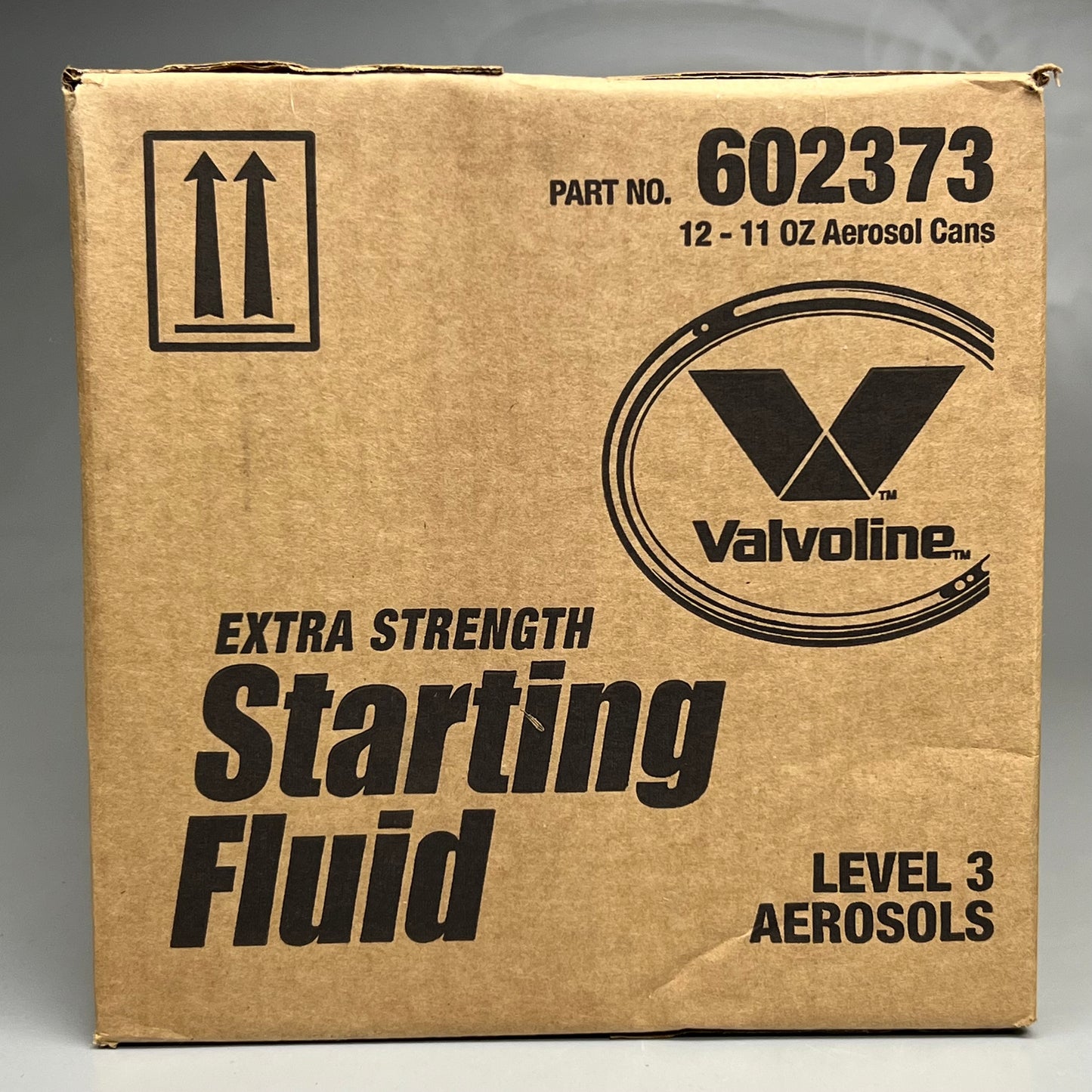 VALVOLINE (12 PACK) Starting Fluid Extra Strength 11 oz per Can