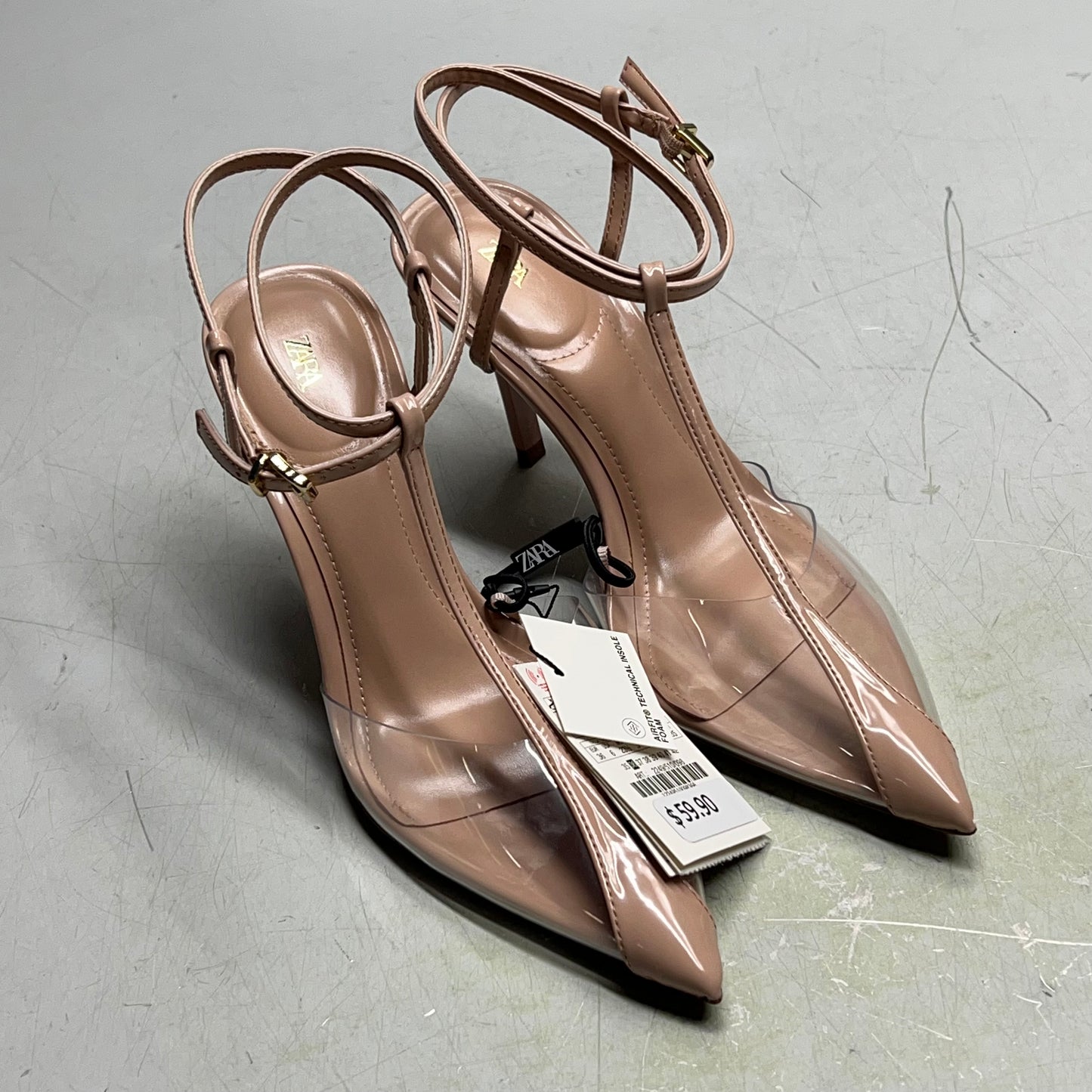 ZA@ ZARA Lot of Assorted Shoes & Bag Women's Sz 36 Multicolor