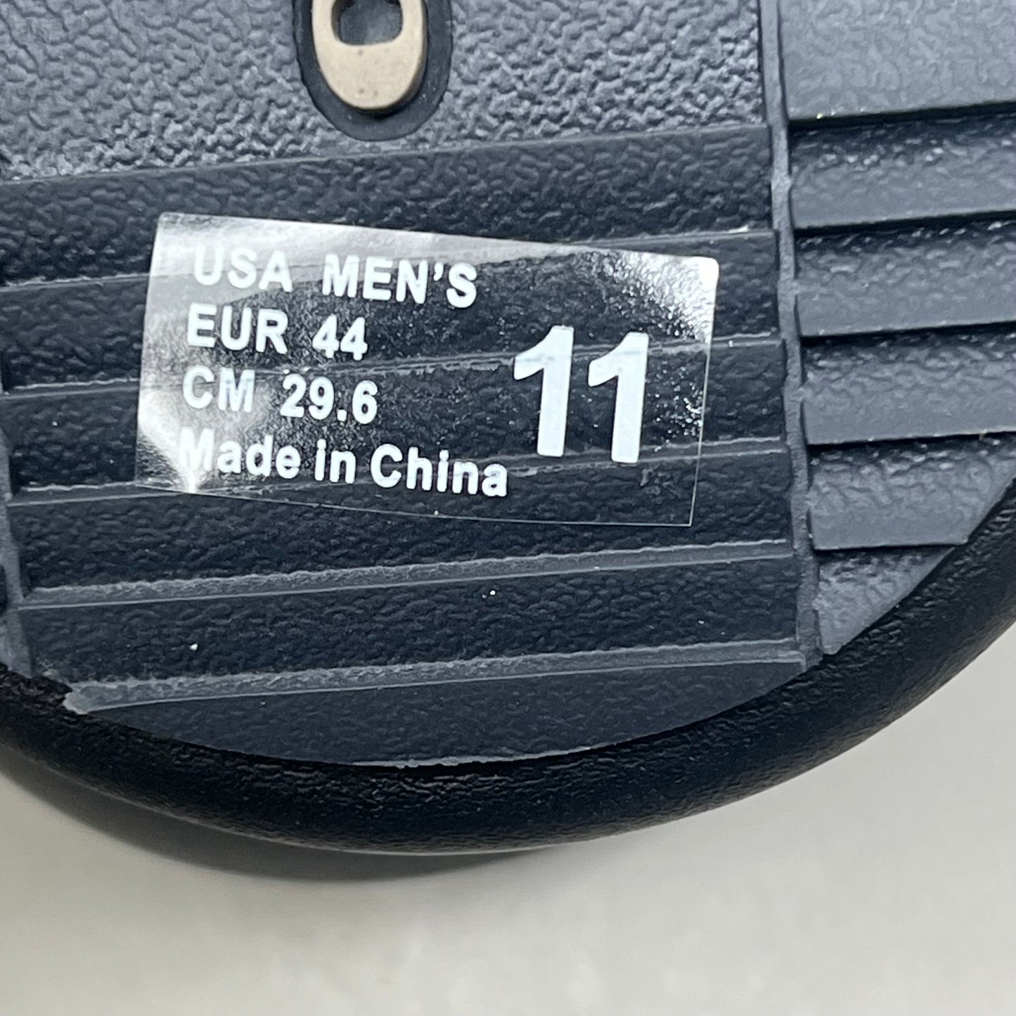 COBIAN Compass Synthetic Leather Strap Men's Sz 11, EU 44 Black COM25-001-11