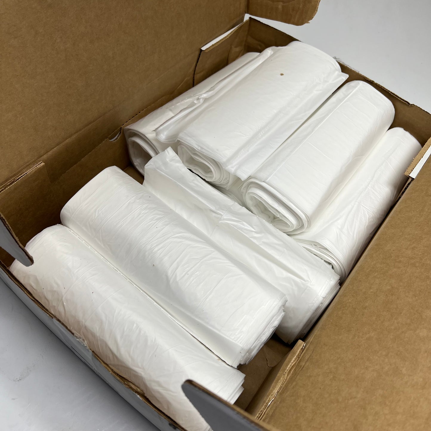 RADIANCE  (200 PACK) Can Liners 17 Micron 38"x60" Fits 60 Gal Natural 128165
