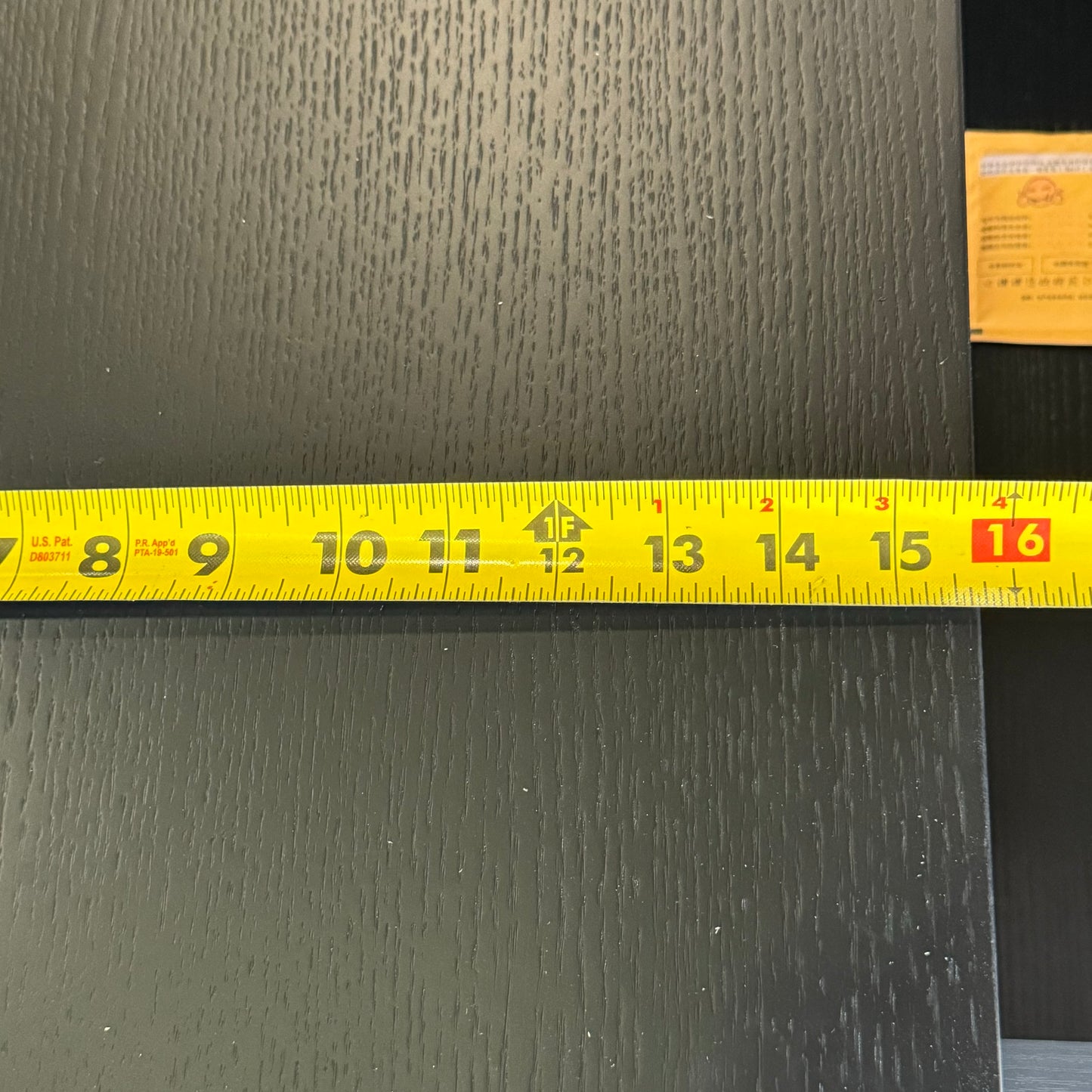 ZA@ INCHOI Storage 78" Wood Material Black (Damaged Corner)