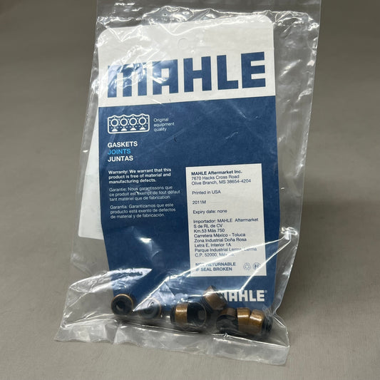 MAHLE (8 Pieces) Engine Valve Stem Oil Seal Set for Honda Black/Brown SS45678