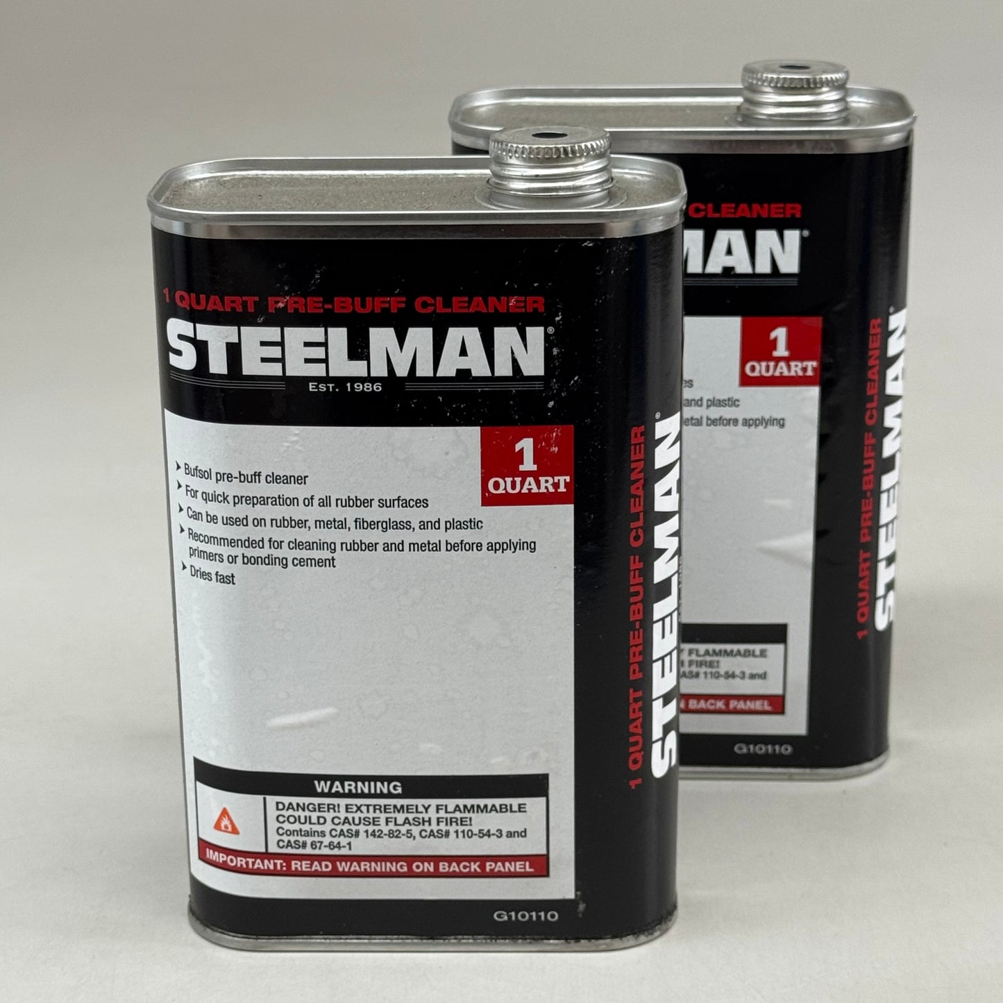 STEELMAN (2 Pack) Bufsol Pre-Buff Cleaner 1 QT (each) G10110