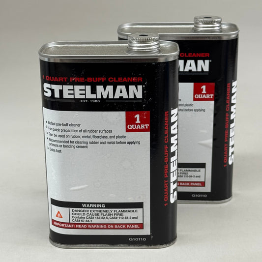 STEELMAN (2 Pack) Bufsol Pre-Buff Cleaner 1 QT (each) G10110