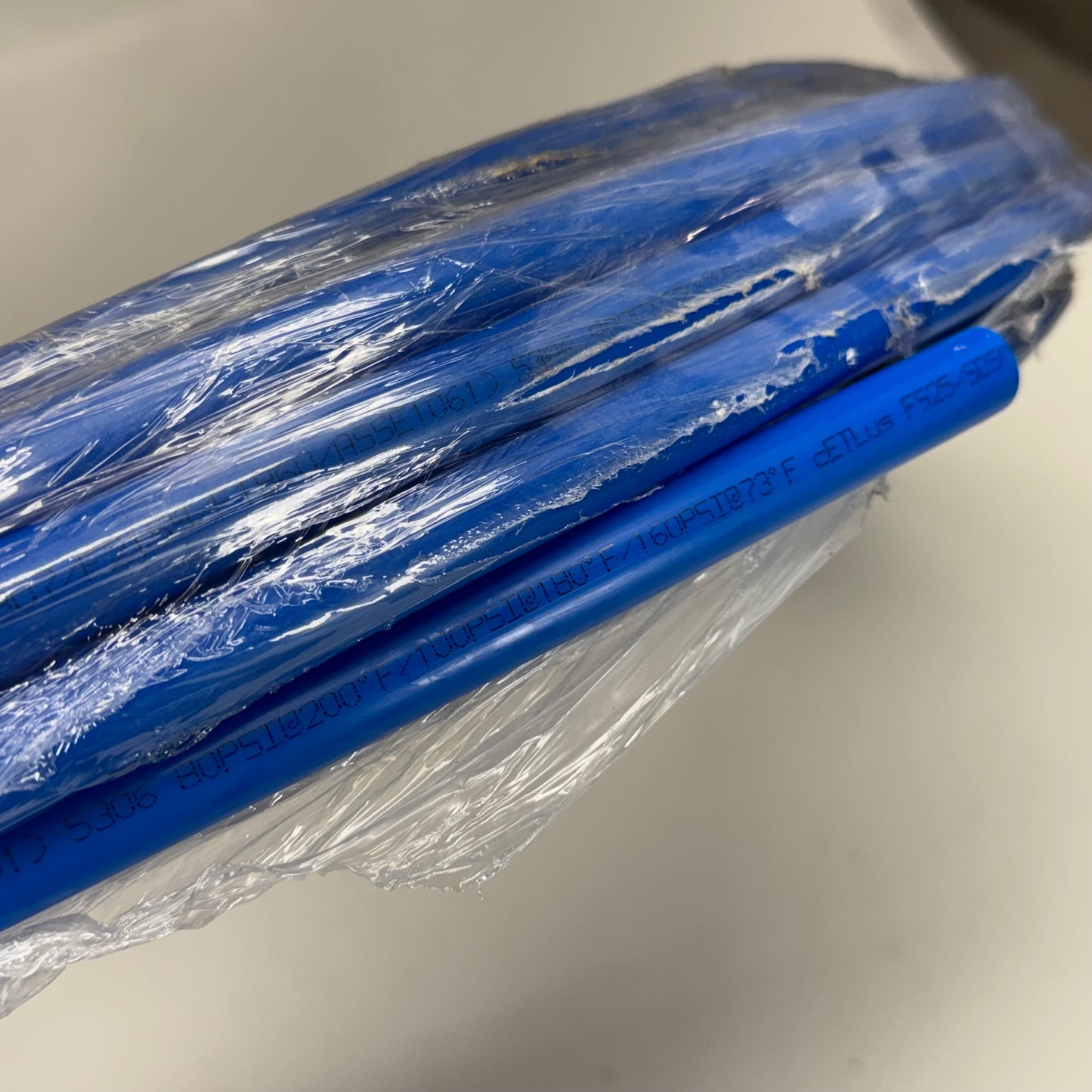 SIOUX CHIEF Powerpex Non-Barrier Pex-B Tubing Sz 1/2" x 100 ft, Blue 665X2R100