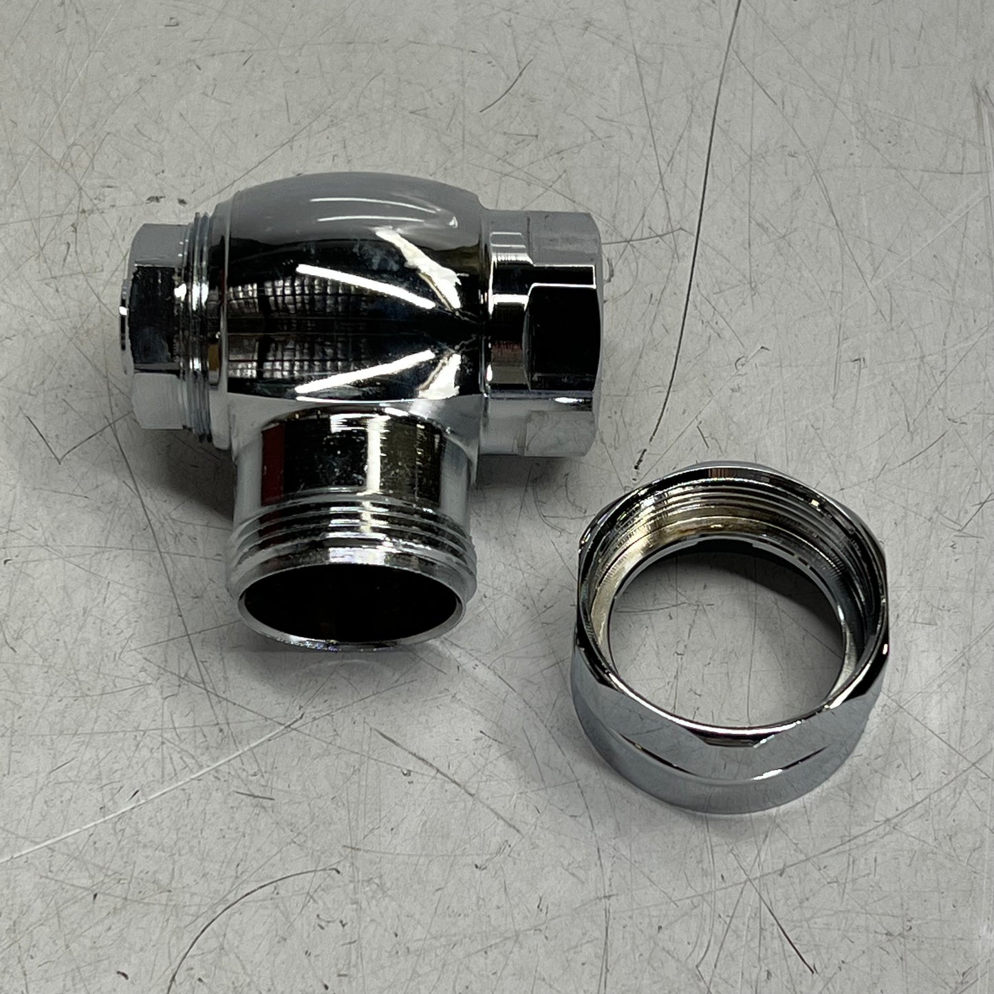 ZA@ SLOAN Exposed Manual Water Closet Flushometer 1.28 GPF Chrome Plate 111-1.28 ( As-Is) May Get One w/ More Dirt