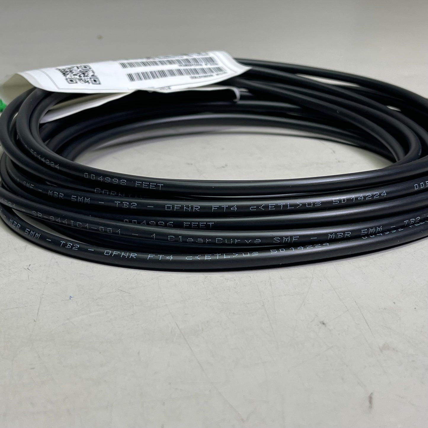 CORNING 1F Ruggedized Drop Fiber Optic Jumper SCAPC/SCAPC 8.000M 444401UR43F008M