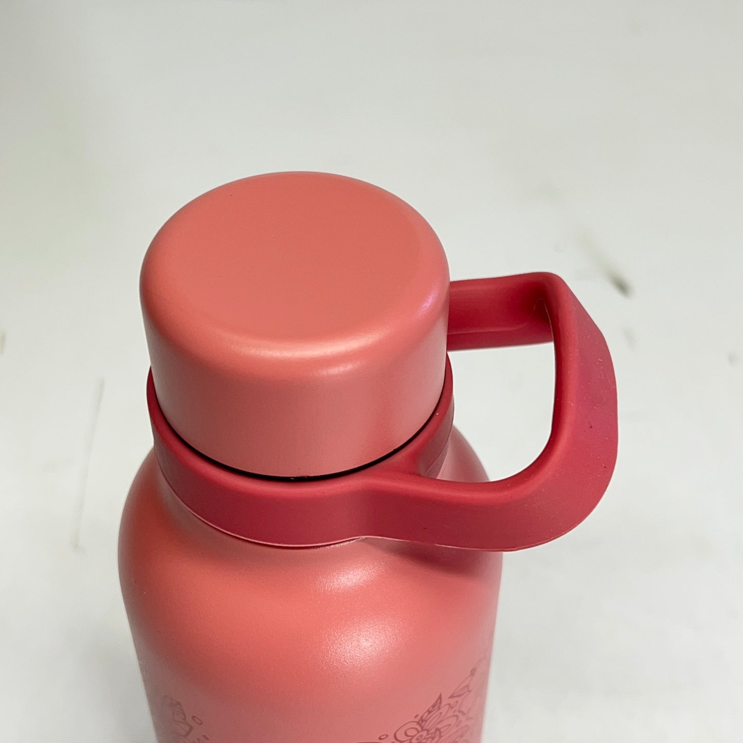 CHRISTIAN ART GIFTS Walk By Faith Stainless Steel Water Bottle 24 Fl Oz Pink