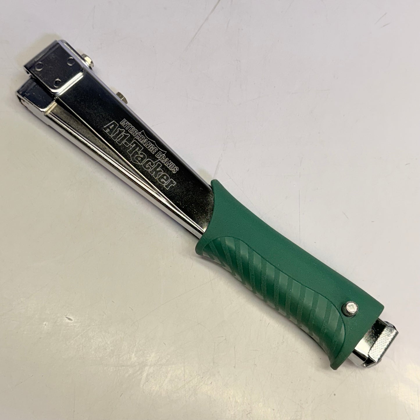 INTERCHANGE BRANDS Hammer Tacker ICB-A11 168 Staples Capacity Green 64210