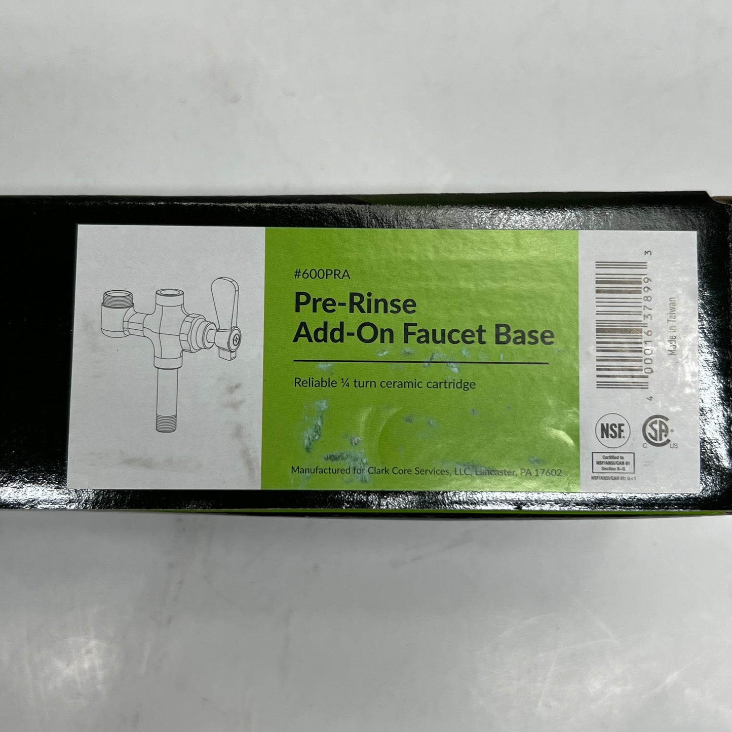 REGENCY Pre-Rinse Add-On Faucet Base 1/4" 600PRA