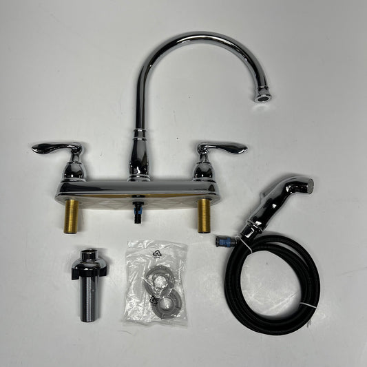 DELTA  Windemere Kitchen Faucet W/ Side Spray 1.8 (GPM) Chrome 21996LF