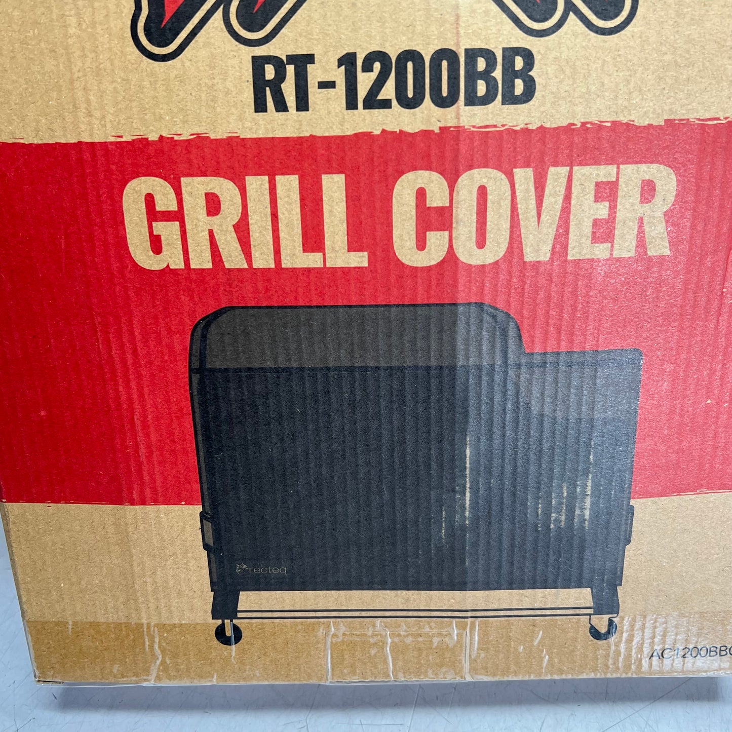 RECTEQ  Backyard Beast 1200/1000 Grill Cover  2-Ply 350-Gram PVC Black AC1200BBGC
