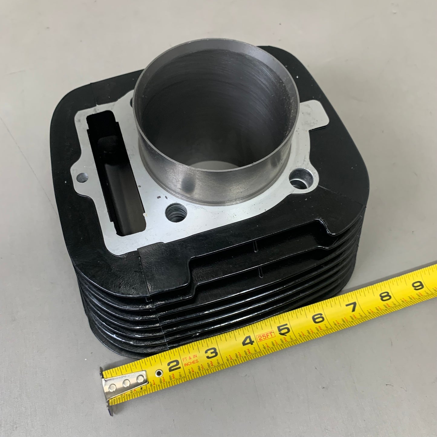 JA-ALL Cylinder Piston Gasket For Jinashe400cc, Mountain Lion Js400 83mm Diameter Black GEO2024-188A