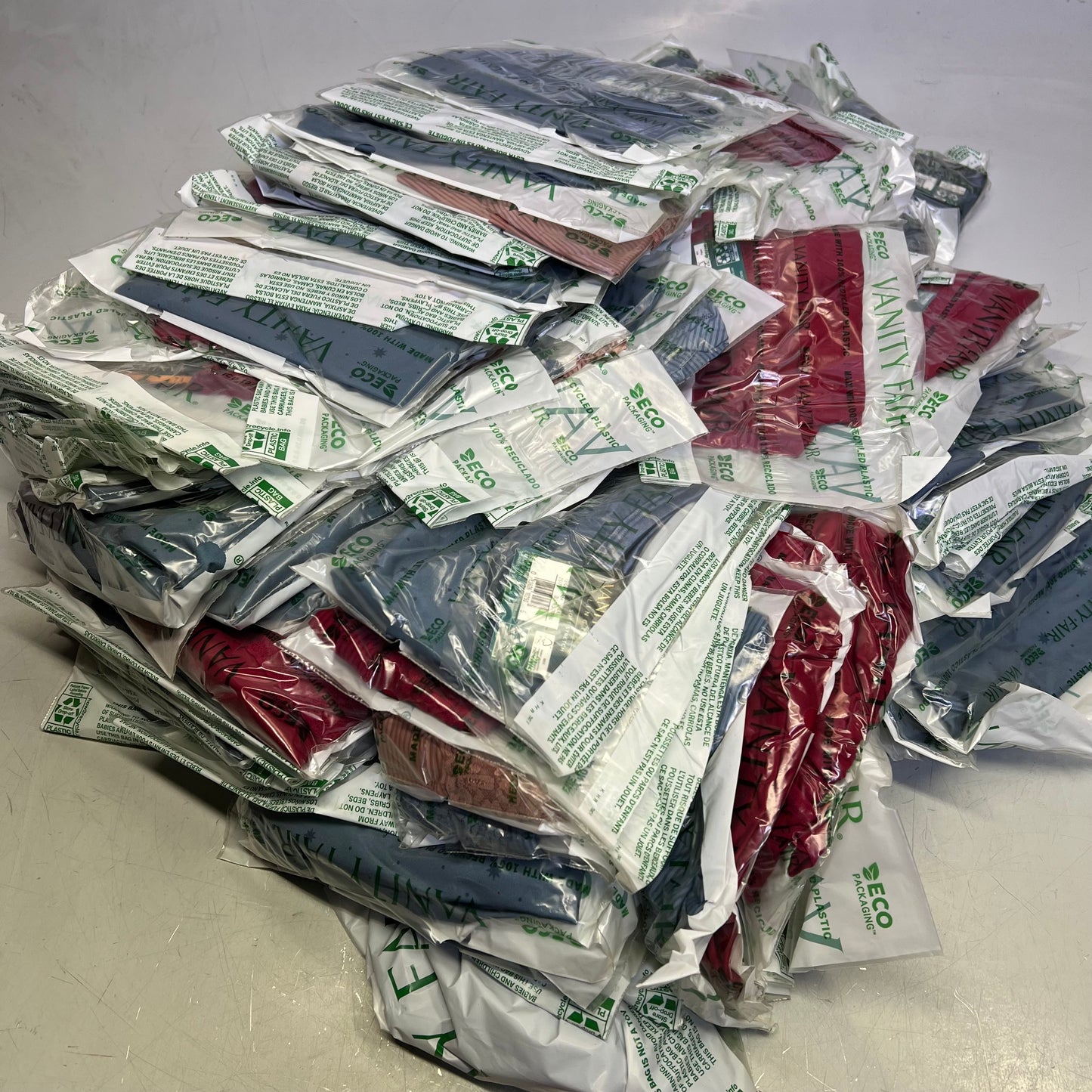 ZA@ VANITIY FAIR Lot Of Assorted Underwear W/ Lace Waistband Women's Variety Sz  Multicolor