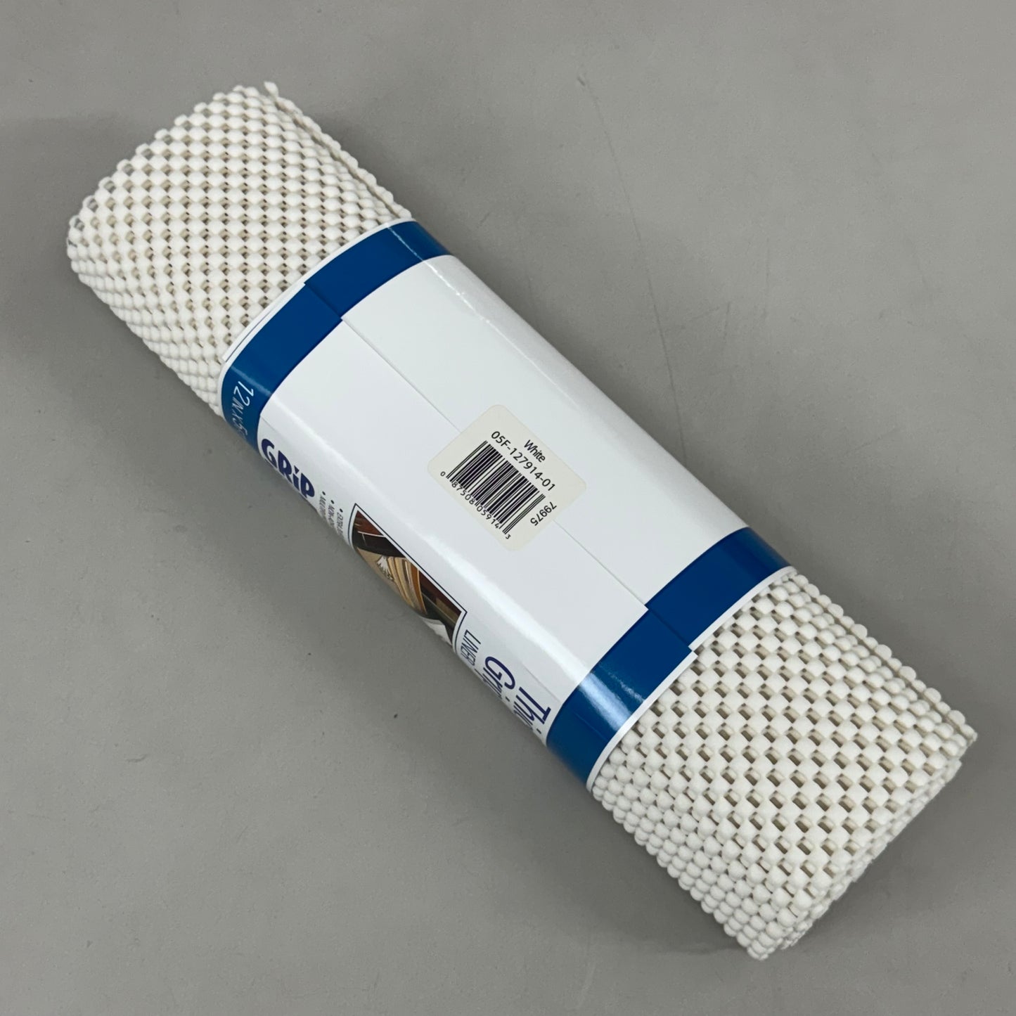 MAGIC COVER (2 Pack) Thick Grip Liner For Shelves, Counter Tops  12"x5' White 79975