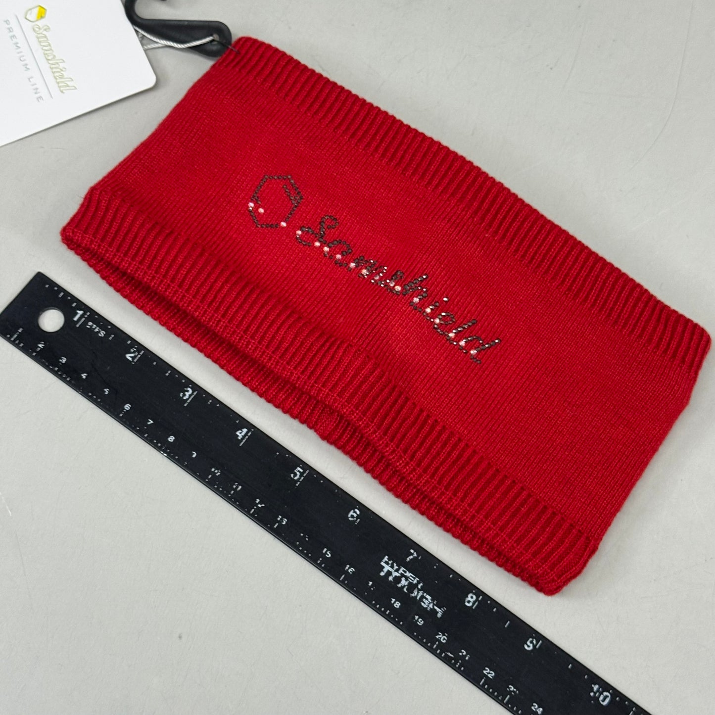 SAMSHIELD Amalie Crystal Equestrian Headband Women's One Size Raspberry