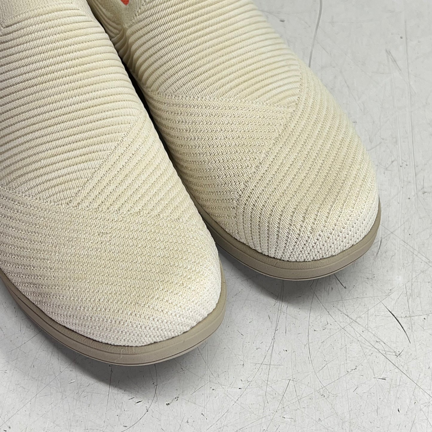RYKA Washable Stretch Knit Slip-ons - Limitless Women's Sz 11W Birch Beige W302