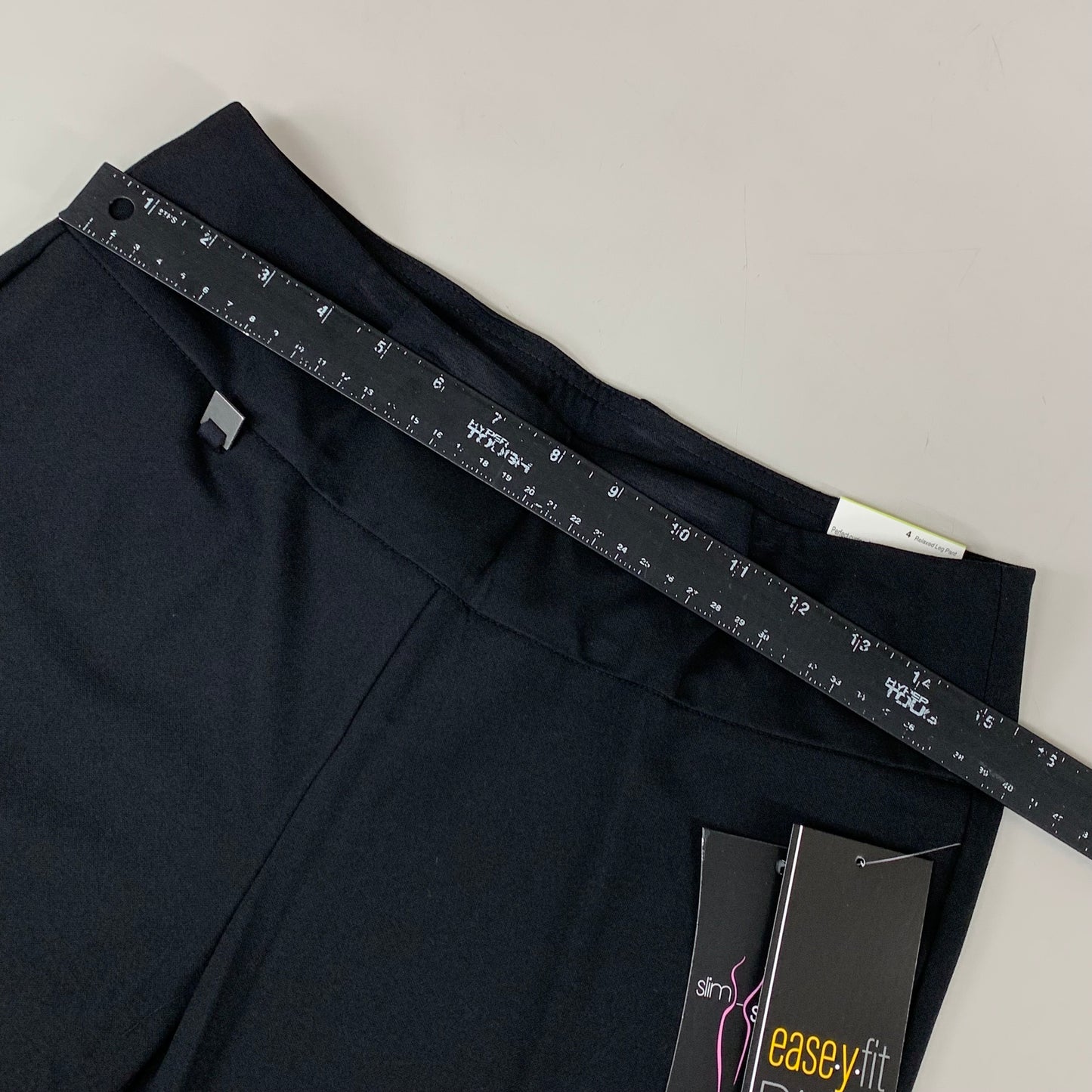 MULTIPLES Relaxed Leg Pant Petite Women's Sz 4 Black