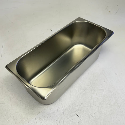 ZA@ CHOICE (9 PACK) 18/8 Stainless Steel Gelato Pan  5 Liter 22 Gauge Silver (As-is)