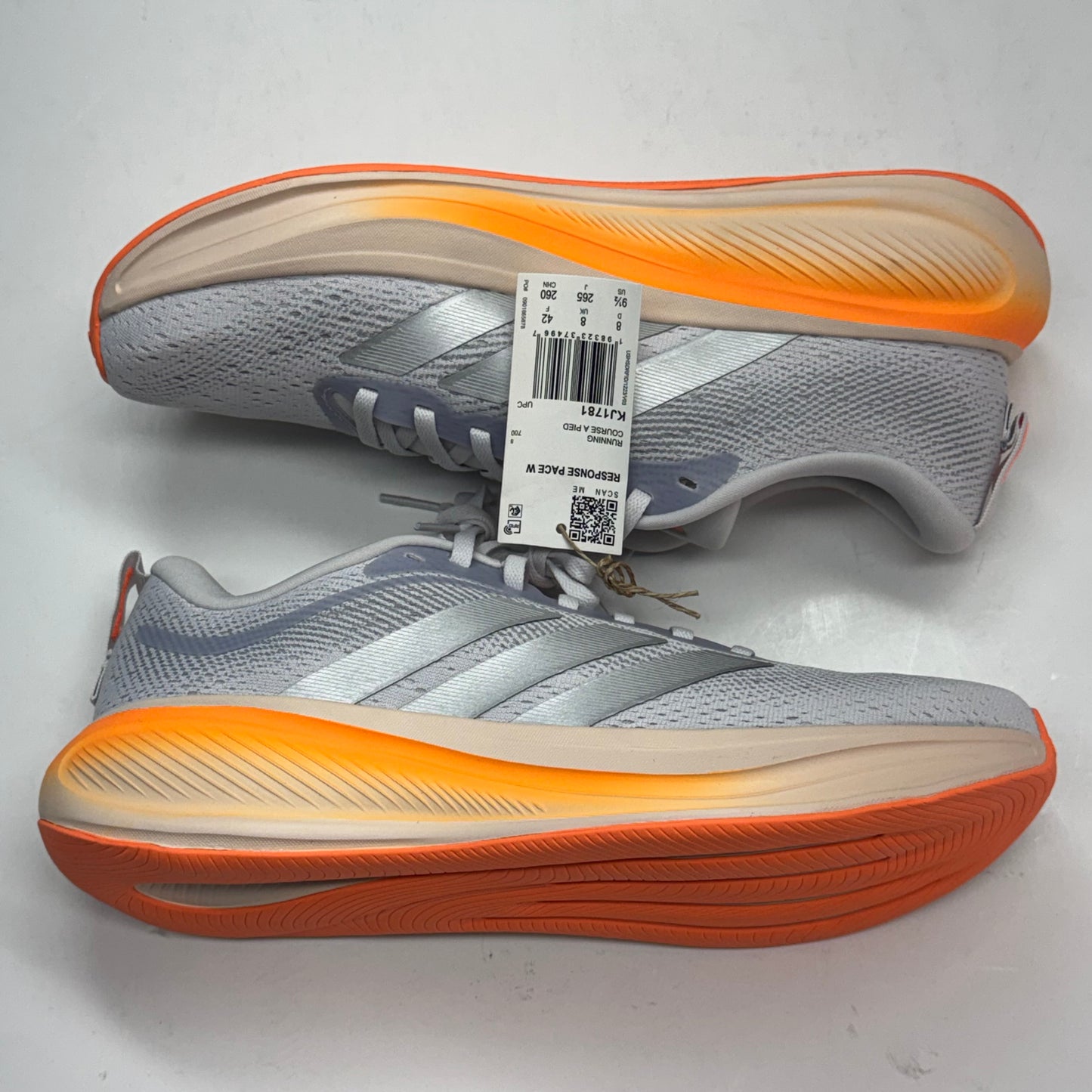 ADIDAS Response Pace W Women's Running Shoes Sz 9 1/2, White KJT781