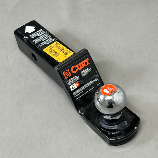 CURT Towing Starter Kit W/ Ball No Lock Hitch 11.5" Overall length Black 45141 (New Other- Slight Cosmetic Damage)