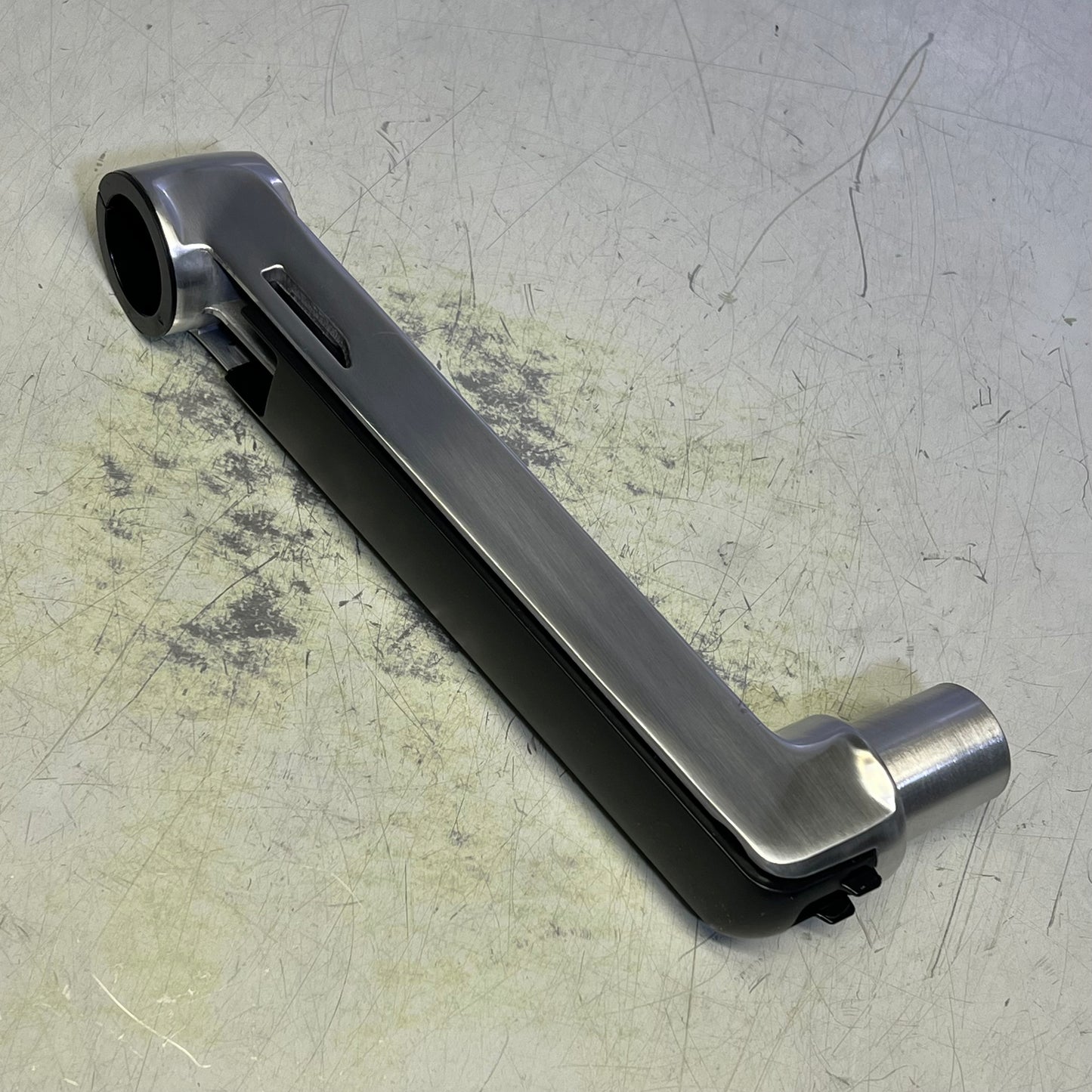 ERGOTRON LX Wall Monitor Arm Folds to Fit 4"  Polished Aluminum 45-243-026