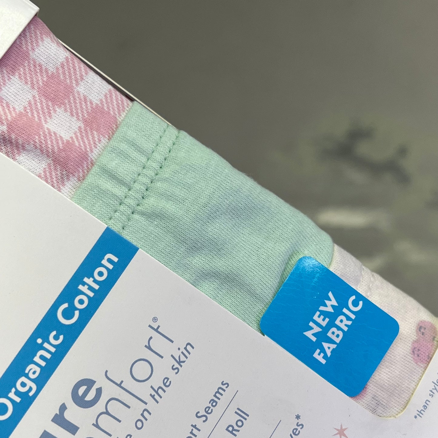 HANES (2 PACK, 6 BREIFS EACH) 100% Organic Cotton Pure Comfort Girls 4T/5T TP10AS