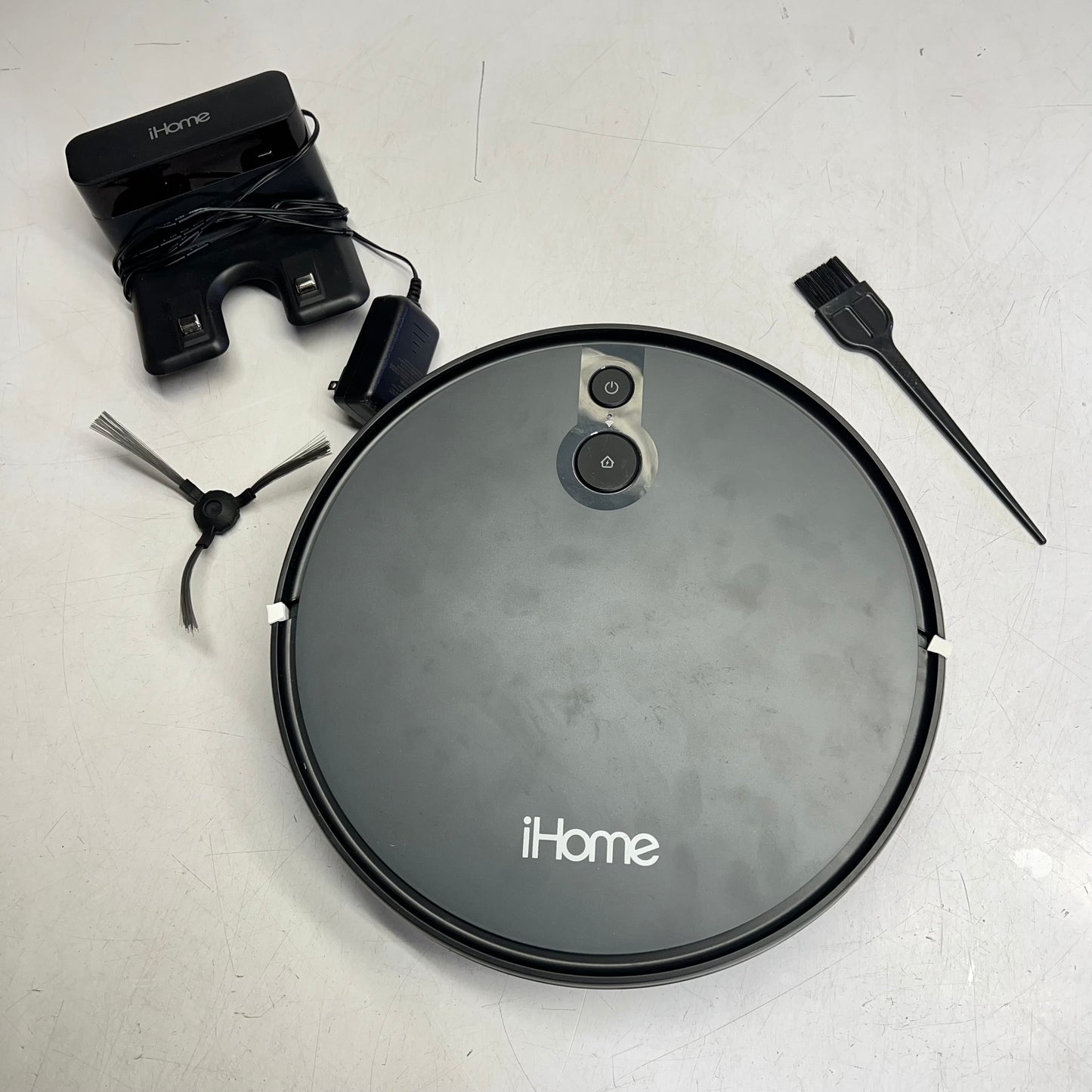 ZA@ IHOME Auto Vac Juno Robot Vacuum Mapping Technology Strong Suction IHRV9 (As-Is-Return)