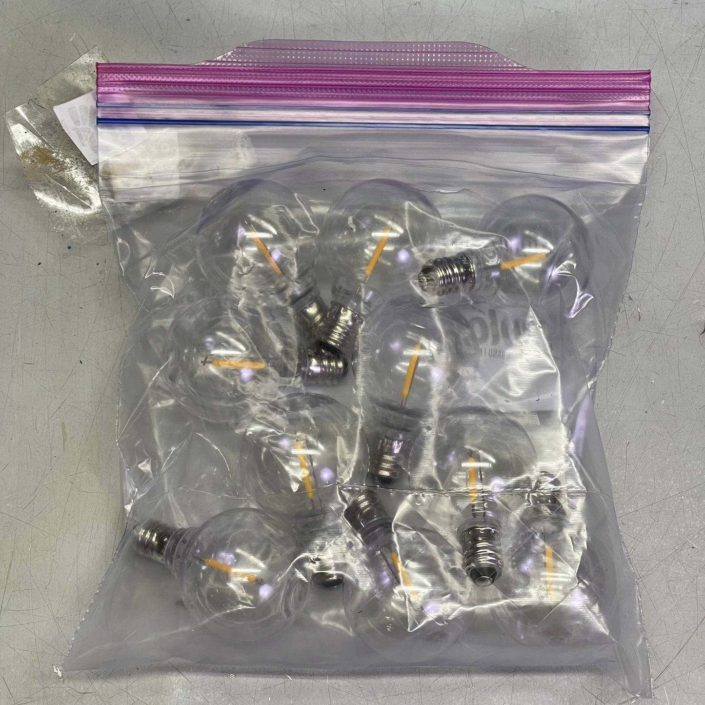 SAVAGE METAL Mineragua Metal Light-Up Sign 16”x4” Blue