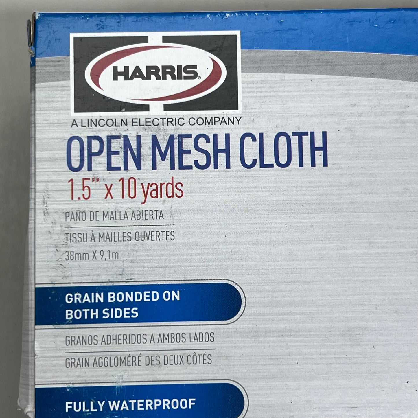 HARRIS (3 PACK) Mesh Cloth 180 Grit 1.5" X 10 Yards Flexible & Durable 331919