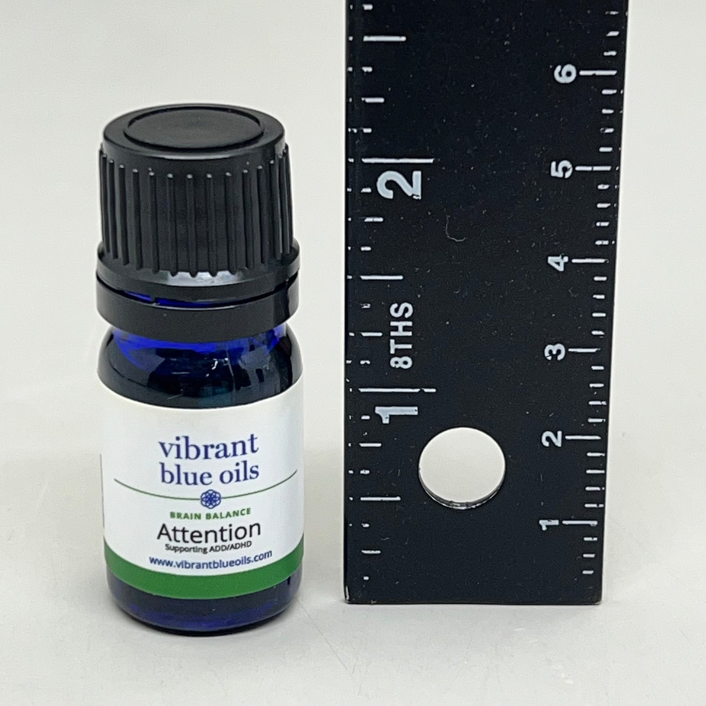 VIBRANT BLUE OILS Therapeutic Brain Balance Attention Organic Essential Oil 5mL