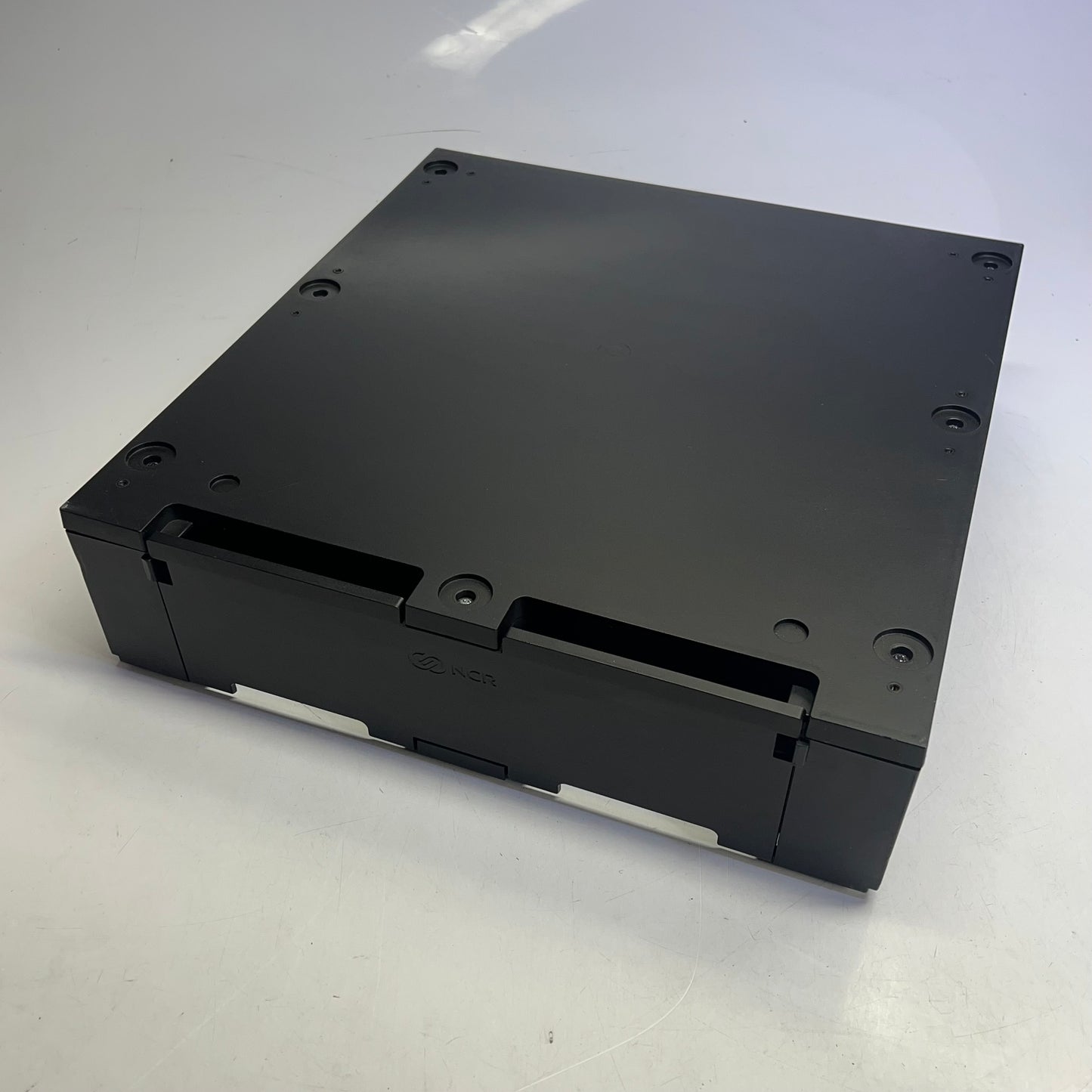 NCR POS Full Cash Drawer 5 Bill 5 Coin 2 Media Slot Black 2181-3205-9090 (As-is)