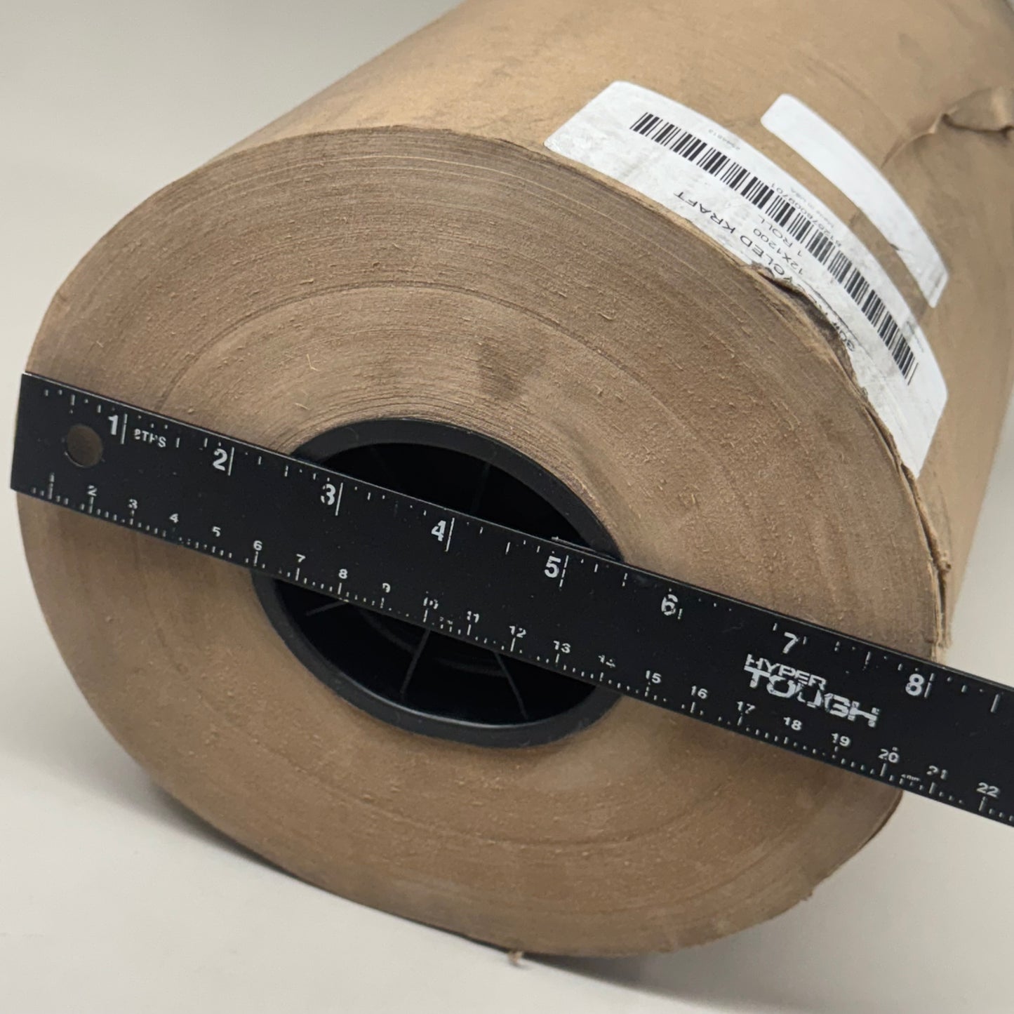 ZA@ KRAFT PAPER Packing Paper Roll #30 12"x1200" Brown As-is Slightly Dirty Outer Layer