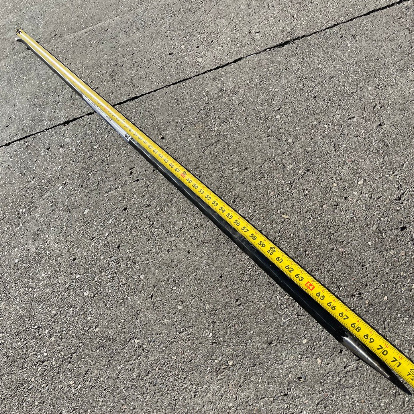 SEYMOUR S400 Jobsite San Angelo Bar 71”x2” Black 85367